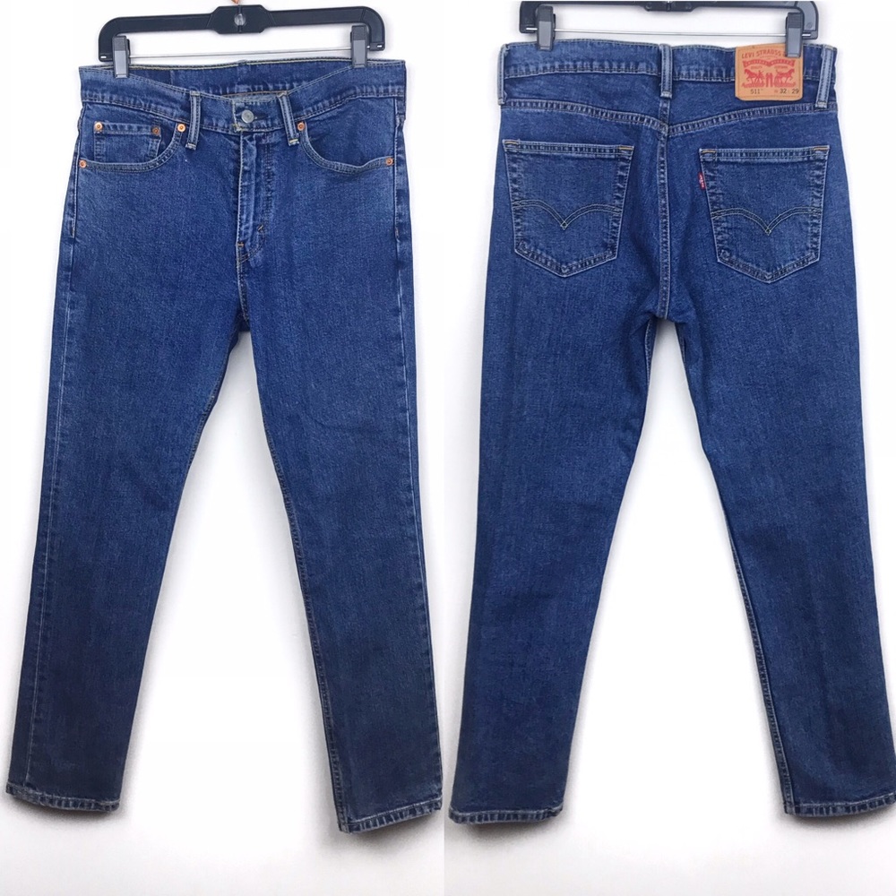 Levi’s | 511 Denim High Rise Straight Jeans